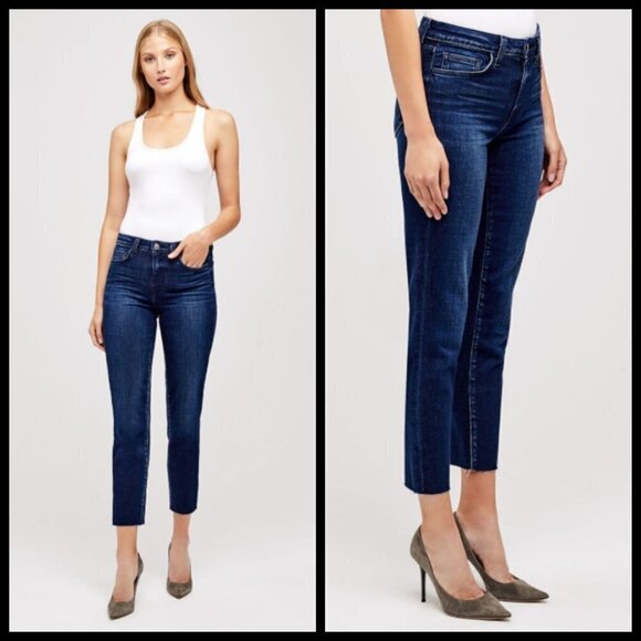 💕L'AGENCE💕 El Matador French Slim Jean ~ Bering High Rise Dark Wash 29 NWT - Picture 1 of 12